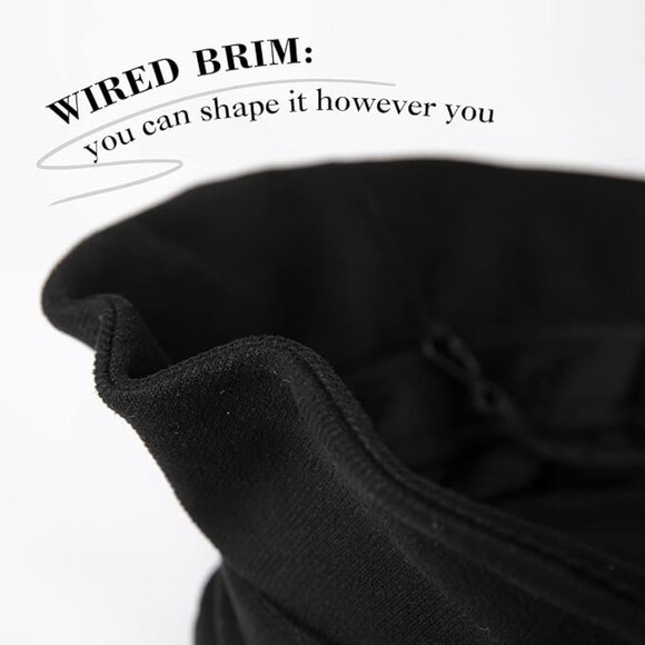 NEW! Women Cloche Bucket Hat Packable Ladies Fashion Floppy Winter 55-64CM